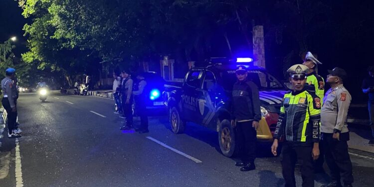 Polres Tual Gelar Apel KRYD dan Tim Penanganan Begal, Tingkatkan Patroli Malam