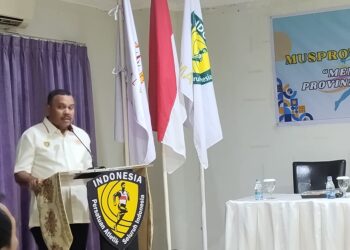 Sam Latuconsina di Musprov XI PASI Maluku: “Jadilah Orang Gila demi Kemajuan Olahraga!”