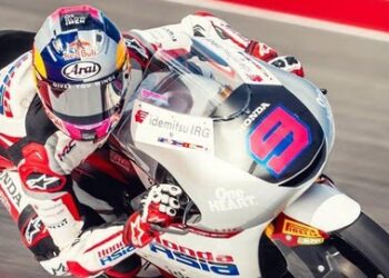 Tampil Konsisten di Le Mans, Veda Ega Pratama Finis Keempat di Moto3 Prancis 2026