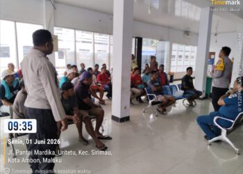 IPTU Giovani Toffy Pimpin Dialog Kamtibmas dengan Buruh Pelabuhan Slamet Riyadi