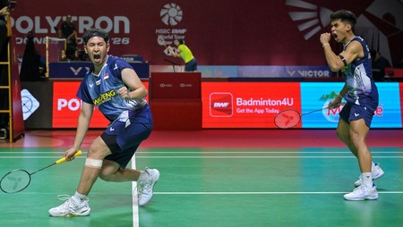 Dua Ganda Putra Indonesia Tembus Semifinal, Segel Satu Tiket Final Indonesia Open 2026